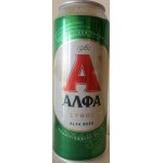 Pivo Alfa 500ml plech