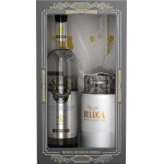 Ruská vodka Beluga Noble + kaviárová miska 700 ml