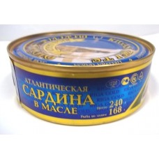 Sardina v masle 160/240g